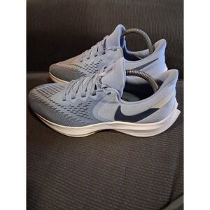 Nike Zoom Winflo 6 Women's Size 9.5 "Indigo Fog" Indigo Blue White Running Shoes